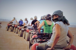 Quad biking with Camel ride &amp; Beduin dinner
