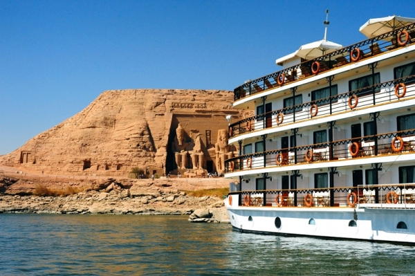 Arrival at Aswan