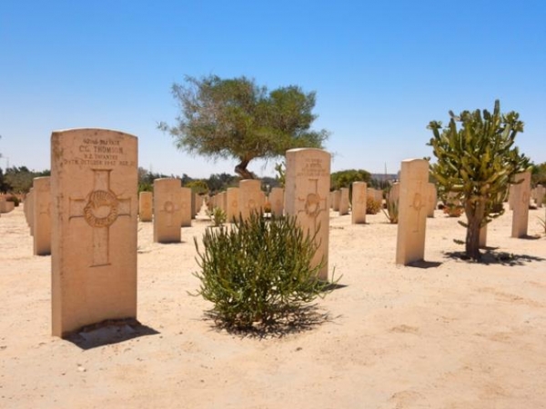 Day tour to World War II Cemeteries in El Alamein